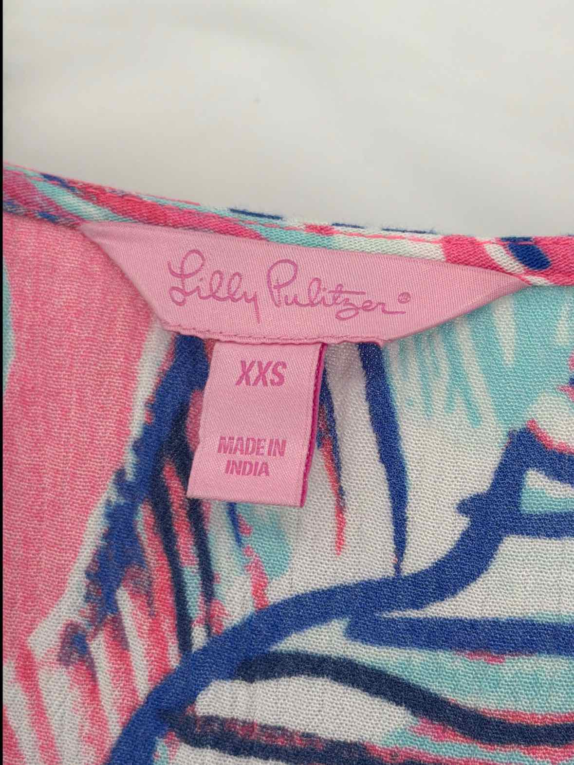 Pre-Owned Lilly Pulitzer Pink Size XXS Blouse | True Fashionistas.