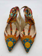 Pre-Owned Dolce & Gabbana Pink Size 7.5 Slingback Heels | True Fashionistas.