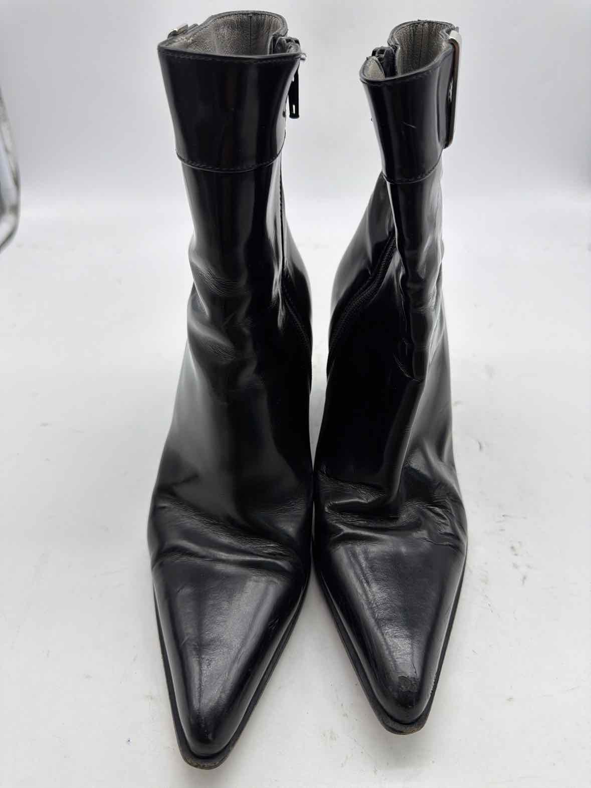 Pre-Owned Prada Black Size 5.5 Ankle Boots | True Fashionistas.