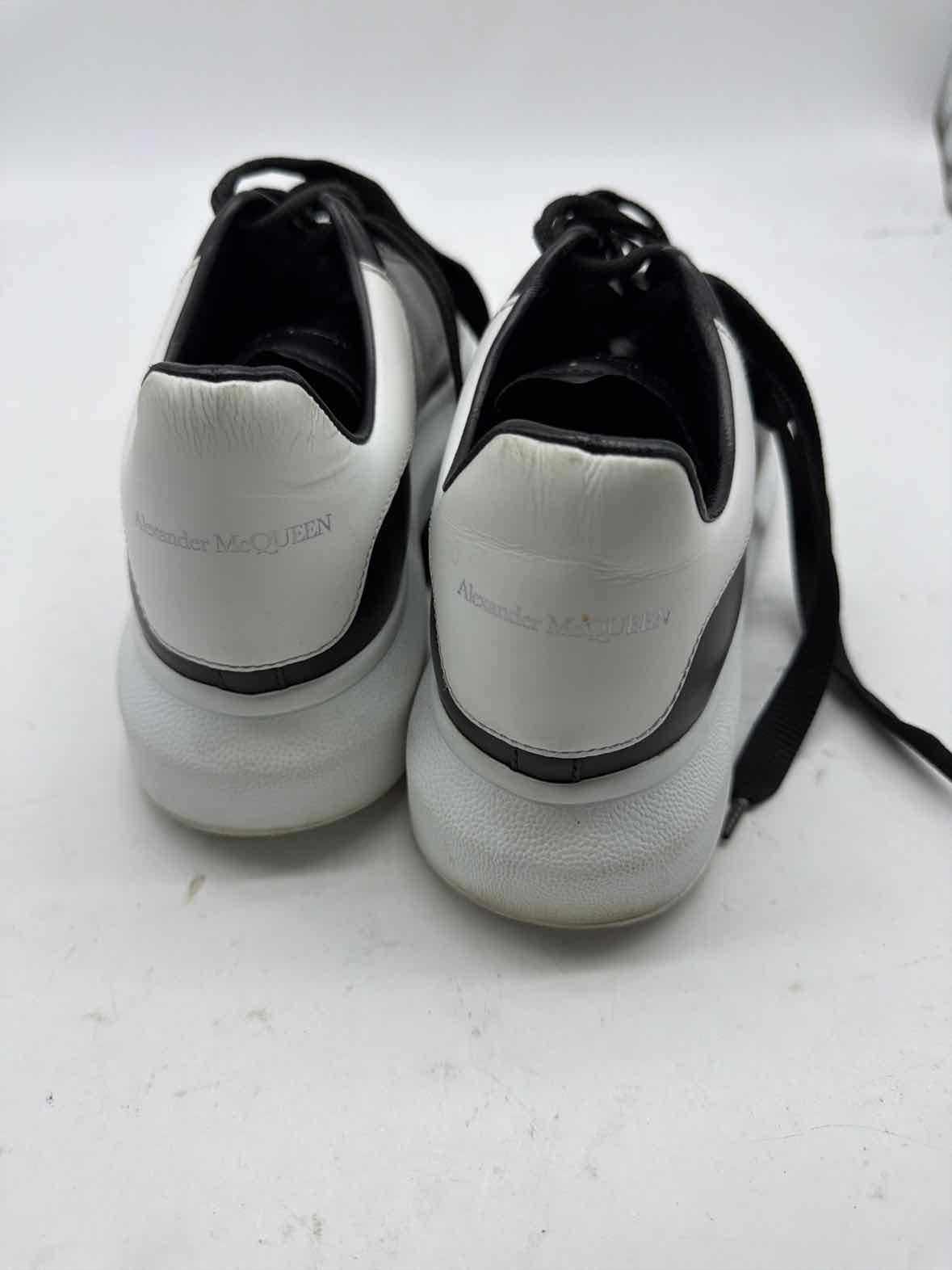 Pre-Owned Alexander McQueen Black Size 7.5 Fashion Sneaker Athletic Shoes | True Fashionistas.