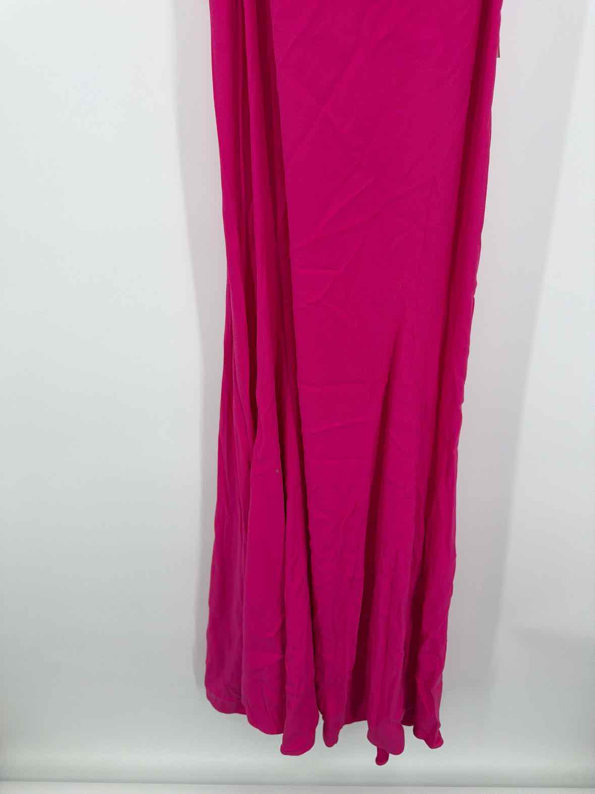 Pre-Owned Loft Pink Size 2 Long Sleeveless Dress | True Fashionistas.