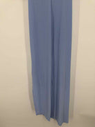Pre-Owned Norma Kamali Blue Size Medium Long Strapless Dress | True Fashionistas.