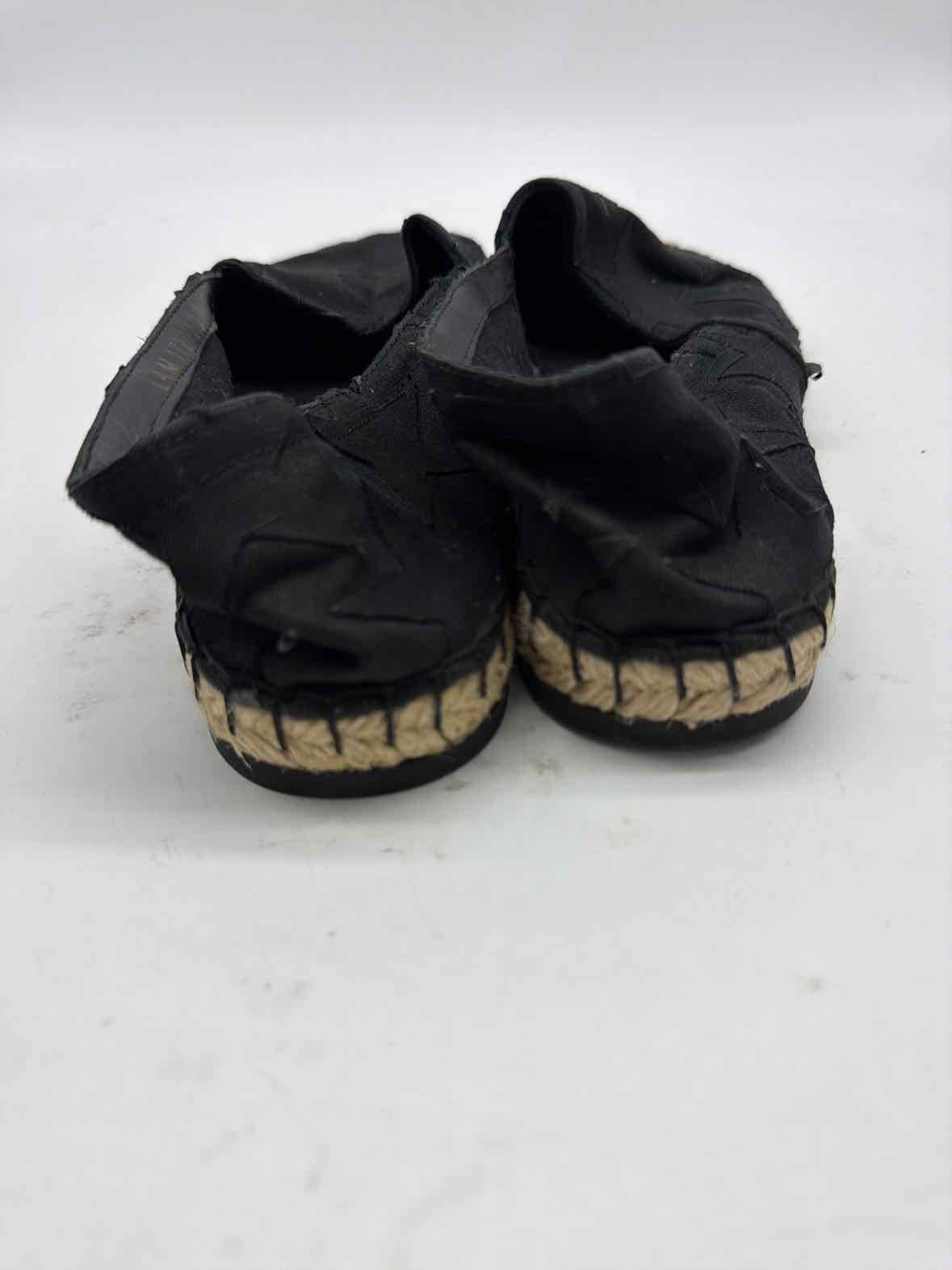 Pre-Owned Jimmy Choo Black Size 7 Espadrille Flats | True Fashionistas.