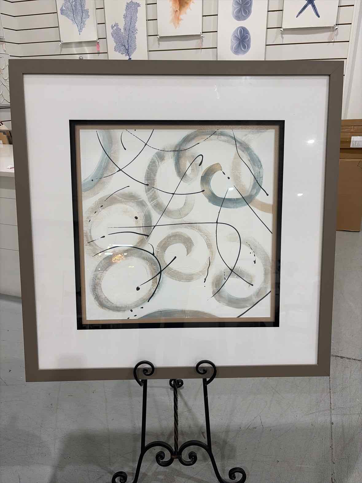Gallery Framed Abstract Paper Art Work | True Fashionistas.