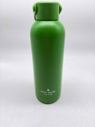 Kate Spade Green Metal Drink Bottle | True Fashionistas.
