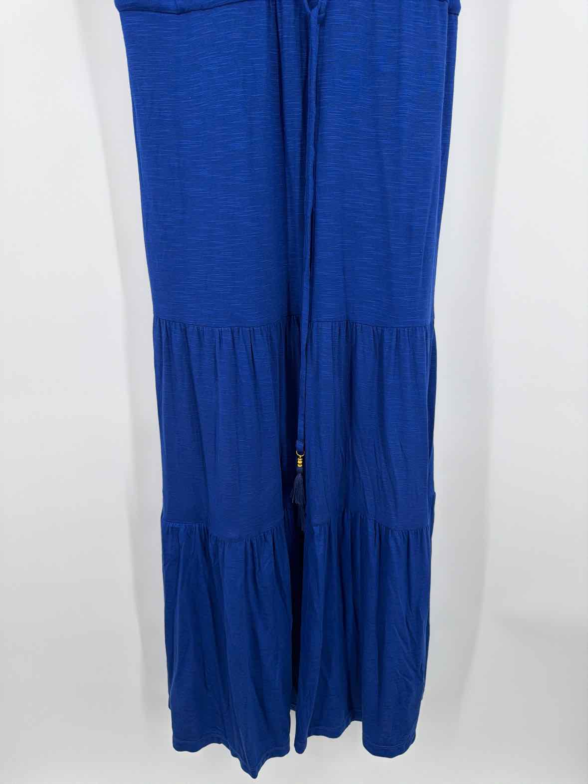 Pre-Owned Tommy Bahama Blue Size Small Long Sleeveless Dress | True Fashionistas.