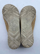 Pre-Owned Robert Clergerie Tan Size 6 Lace Up Flats | True Fashionistas.