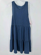 Pre-Owned Southern Tide Navy Size Medium Short Sleeveless Dress | True Fashionistas.