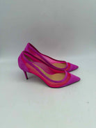 Pre-Owned Christian Louboutin Pink Size 38 Pump Heels | True Fashionistas.