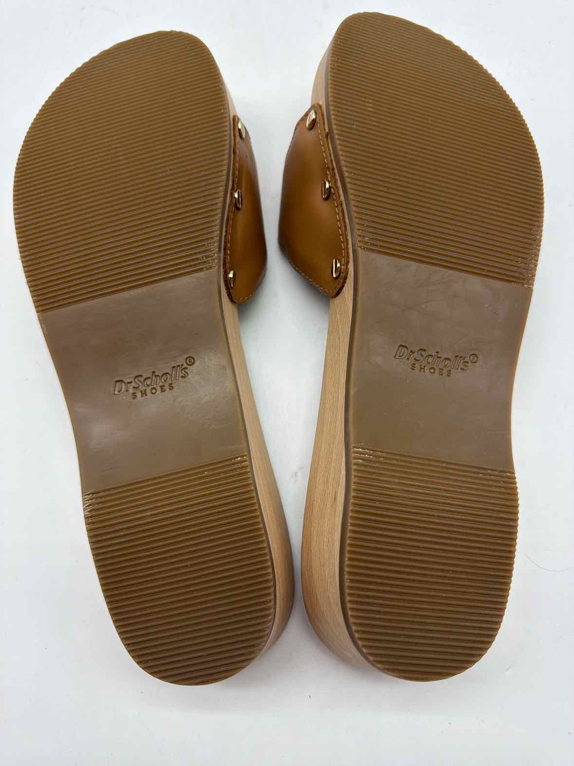 Pre-Owned Dr Scholls Tan Size 9 Wood Sandals | True Fashionistas.