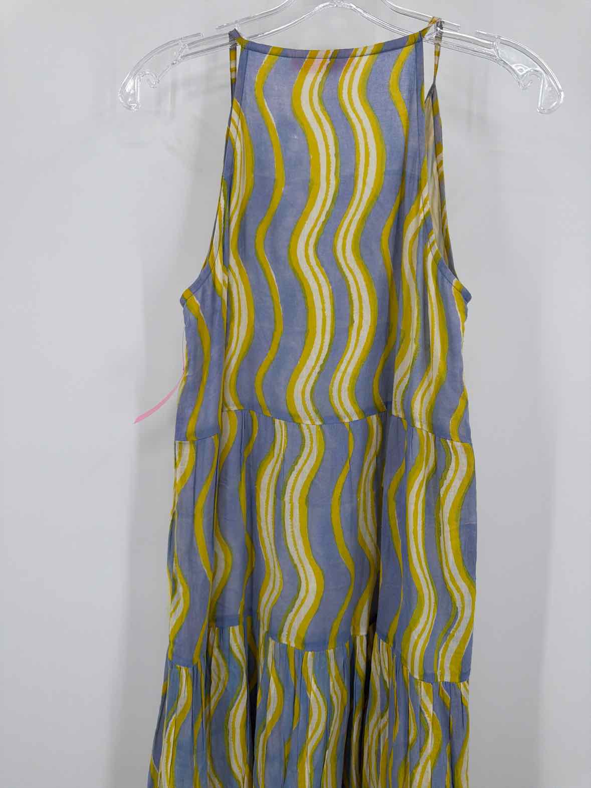 Pre-Owned Oliphant Blue Size XS Long Sleeveless Dress | True Fashionistas.