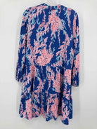 Pre-Owned Lilly Pulitzer Blue Size XS Short Long Sleeve Dress | True Fashionistas.