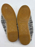 Pre-Owned Chanel Black Size 35 Boucle Espadrille Flats | True Fashionistas.