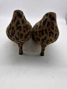 Pre-Owned Manolo Blahnik Brown Size 5 Leopard Pump Heels | True Fashionistas.