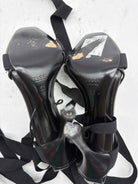 Pre-Owned Gucci Black Size 5 Strappy Heels | True Fashionistas.