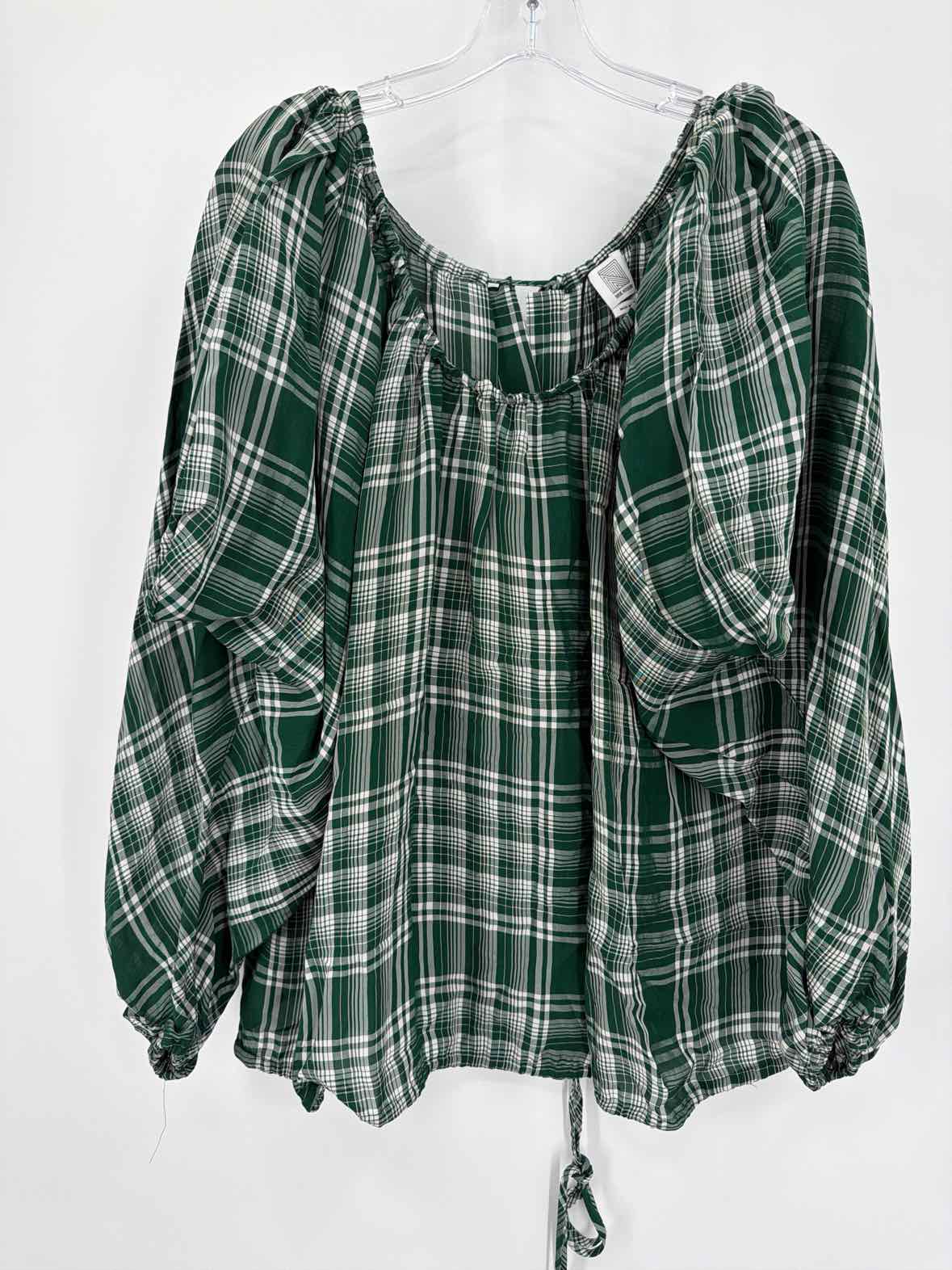 Pre-Owned Rosie Assoulin Green Size Medium Blouse | True Fashionistas.
