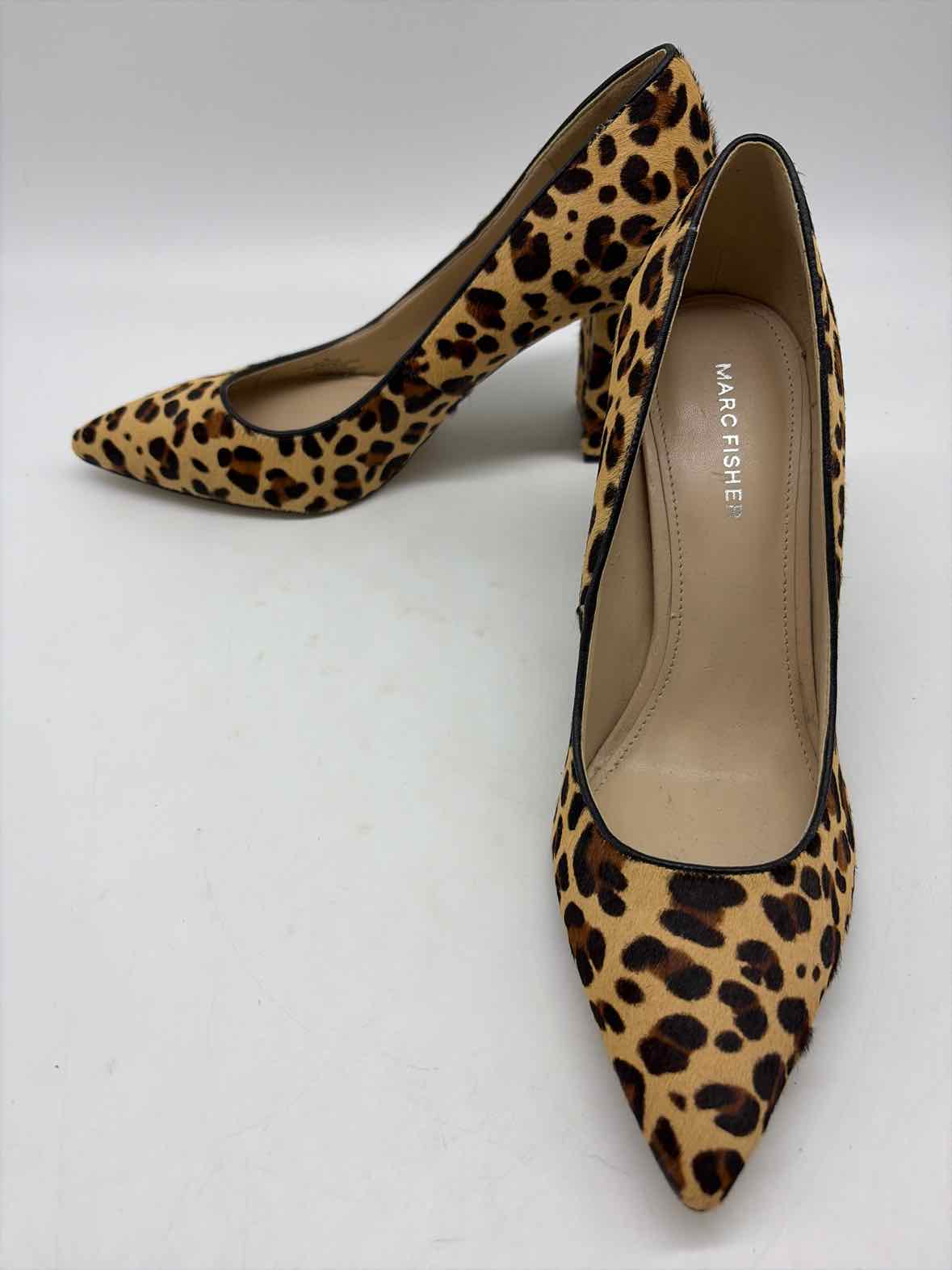 Pre-Owned Marc Fisher Tan Size 8M Block Heels | True Fashionistas.