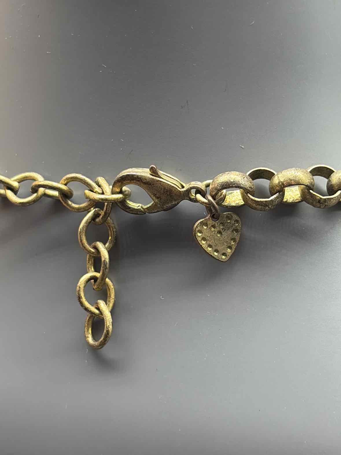 Pre-Owned Stella & Dot Gold Tone Bib Chain Link Necklace | True Fashionistas.