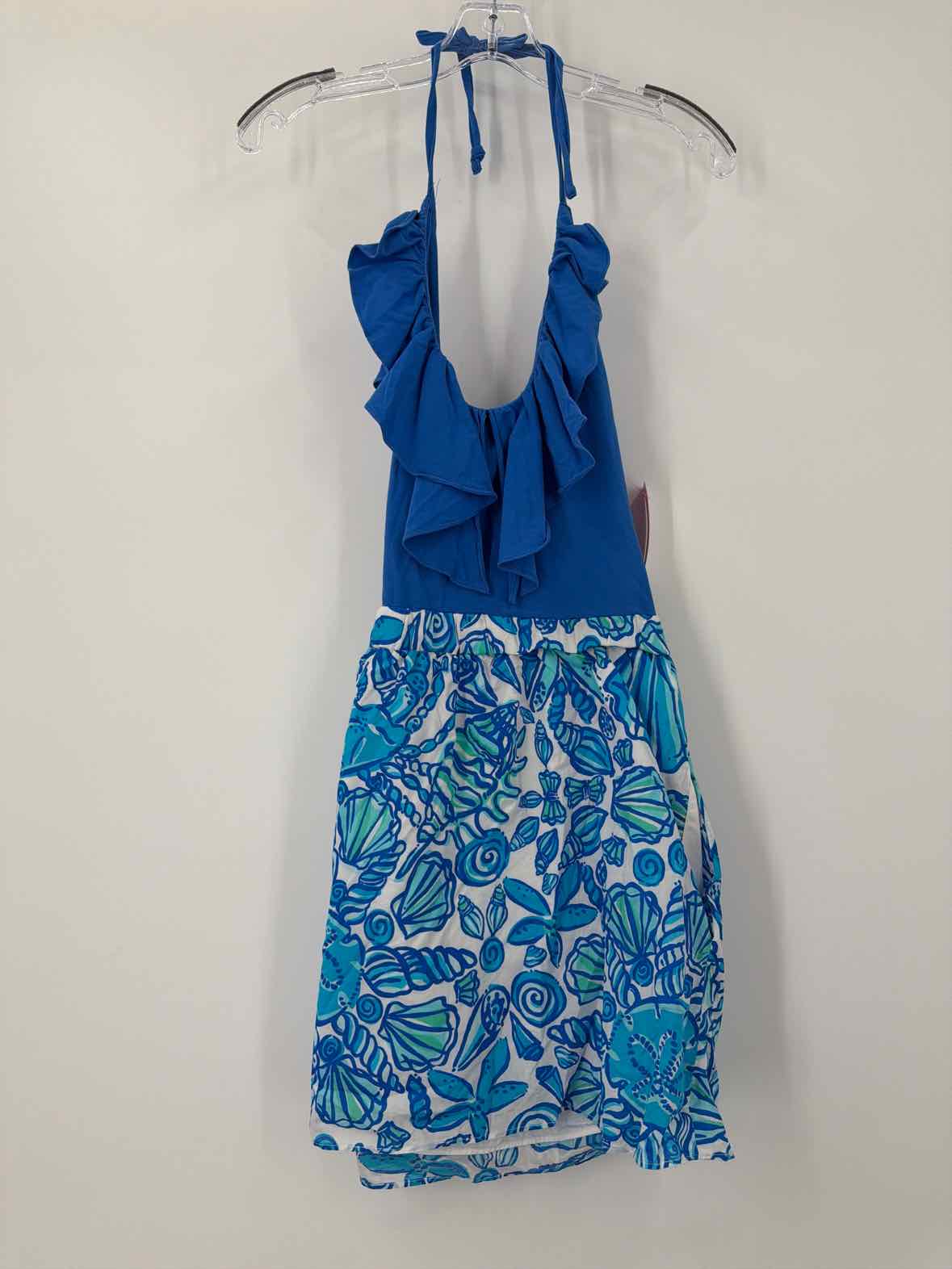 Pre-Owned Lilly Pulitzer Blue Size XS Short Sleeveless Dress | True Fashionistas.