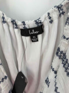 Pre-Owned Lulu's White Size XL Sleeveless Romper | True Fashionistas.