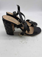 Pre-Owned Valentino Black Size 38 Block Heel Heels | True Fashionistas.