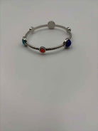 Rj Graziano Silver Bangle Bracelet | True Fashionistas.