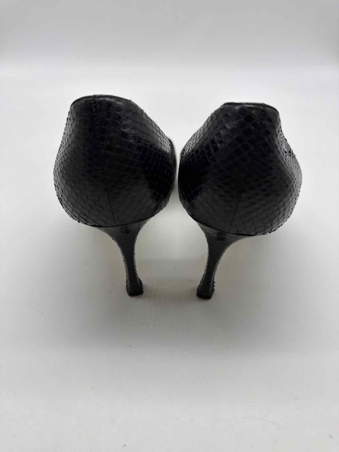 Pre-Owned Manolo Blahnik Black Size 38 D'orsay Heels | True Fashionistas.