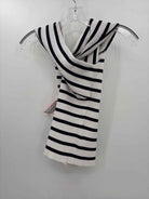 COMMENSE White Size Small Stripe Tank Top | True Fashionistas.
