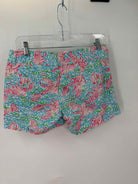 Pre-Owned Lilly Pulitzer Blue Size 0 Callahan Printed Shorts | True Fashionistas.