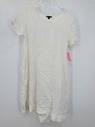 Pre-Owned James Perse White Size 1/Small Short Short Sleeve Dress | True Fashionistas.