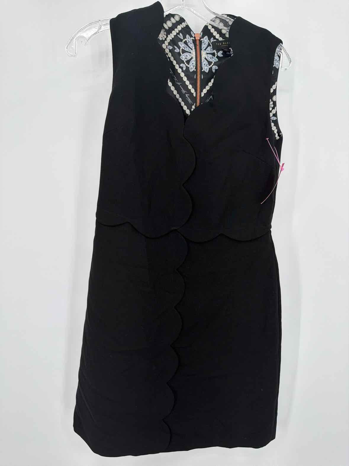 Pre-Owned Ted Baker Black Size 1/2 Short Sleeveless Dress | True Fashionistas.