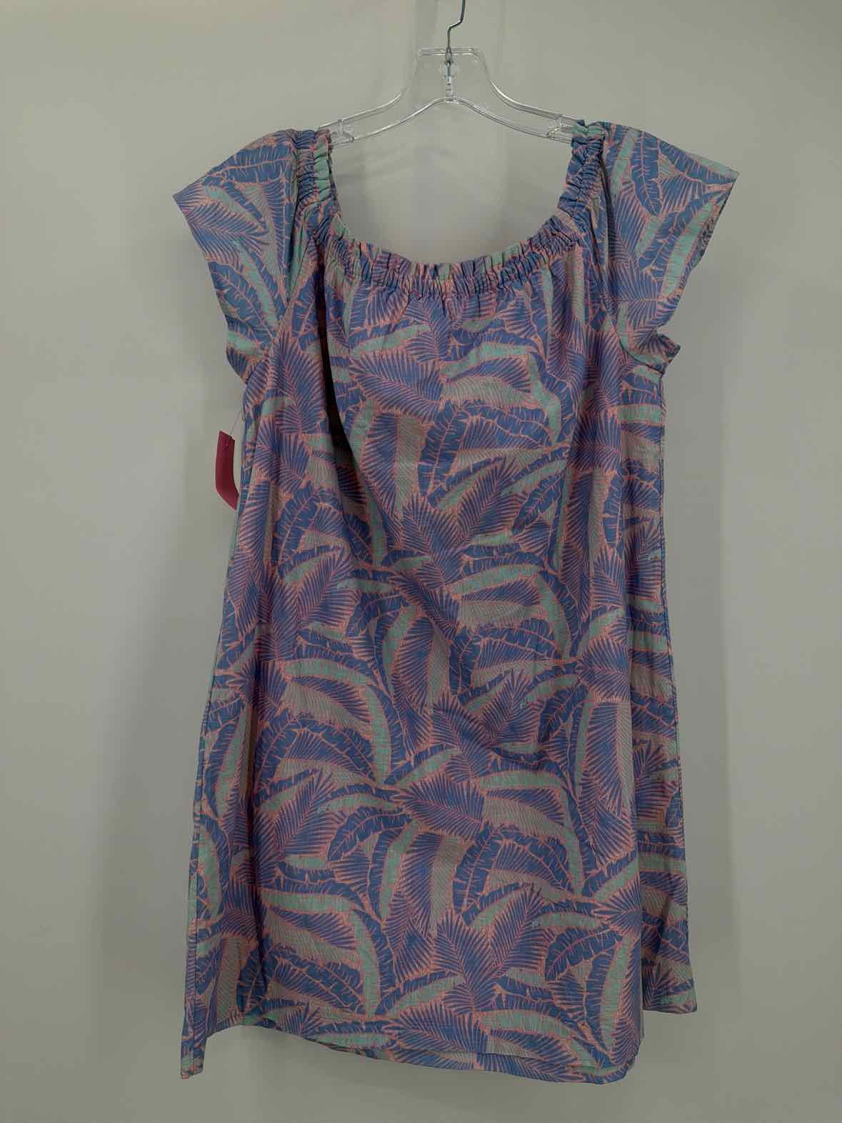 Pre-Owned Vineyard Vines Blue Size Medium Short Short Sleeve Dress | True Fashionistas.