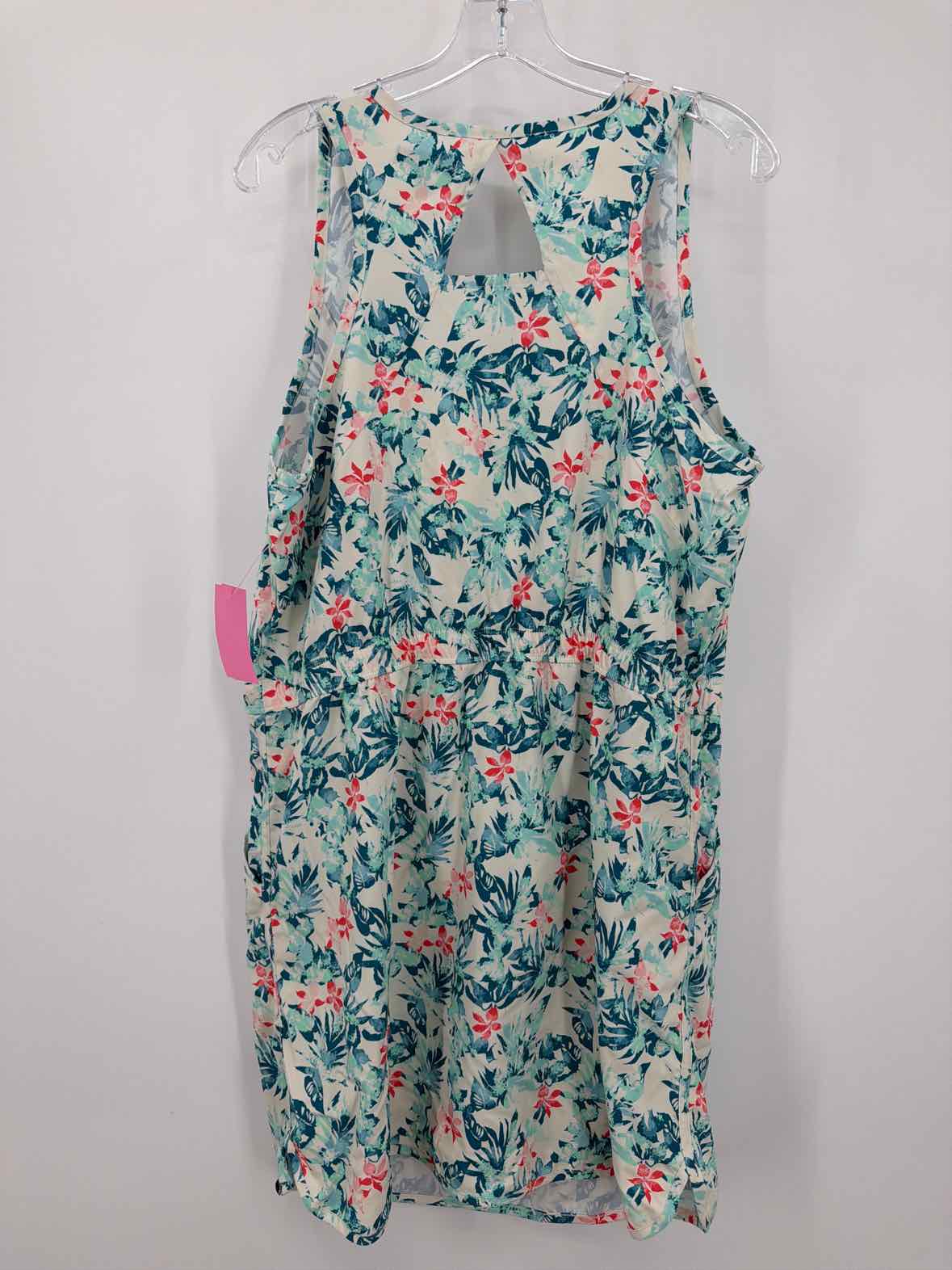Pre-Owned Ocean+ Coast Blue Size XL Short Sleeveless Dress | True Fashionistas.