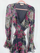 Pre-Owned Rococo Sand Grey Size Small Long Long Sleeve Dress | True Fashionistas.