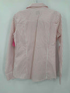 Pre-Owned Brooks Brothers Pink Size 6 Stripe Button Down | True Fashionistas.