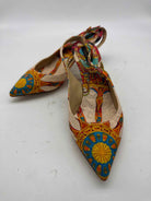 Pre-Owned Dolce & Gabbana Pink Size 7.5 Slingback Heels | True Fashionistas.