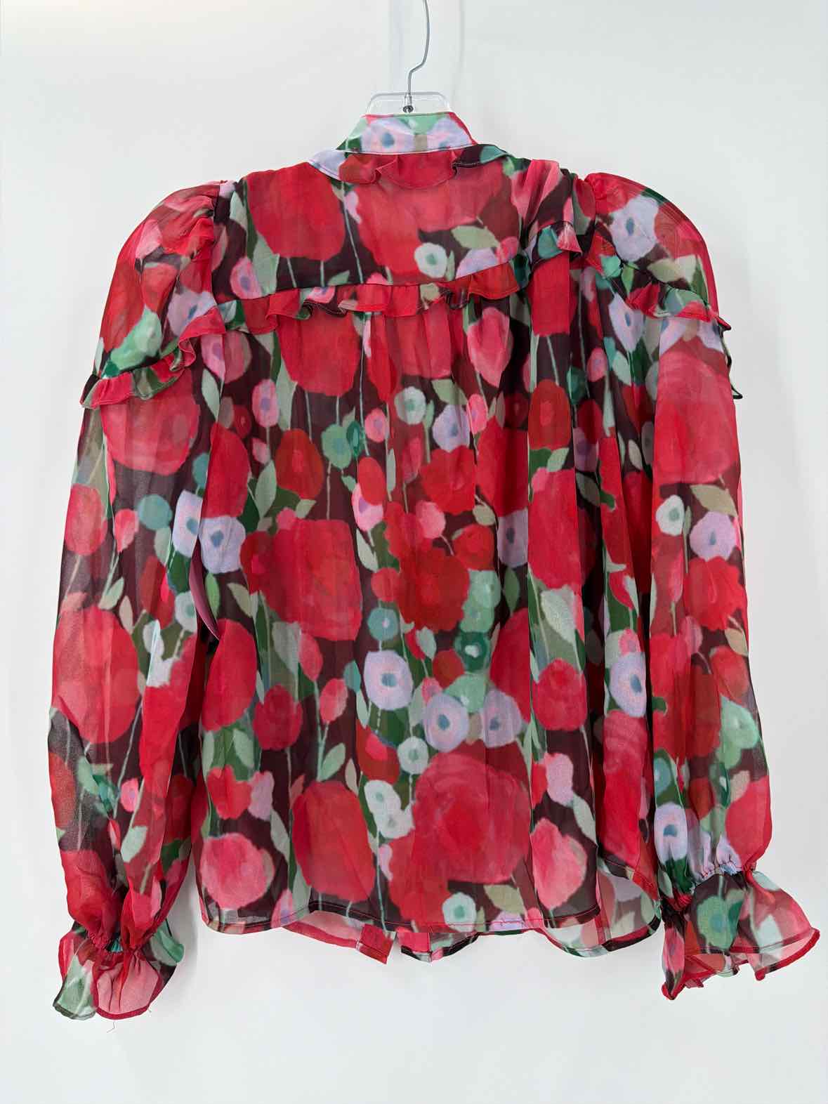Pre-Owned Hutch Red Size XS Button Down | True Fashionistas.