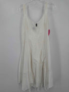 Pre-Owned Blanc Du Nil White Size Large Short Sleeveless Dress | True Fashionistas.