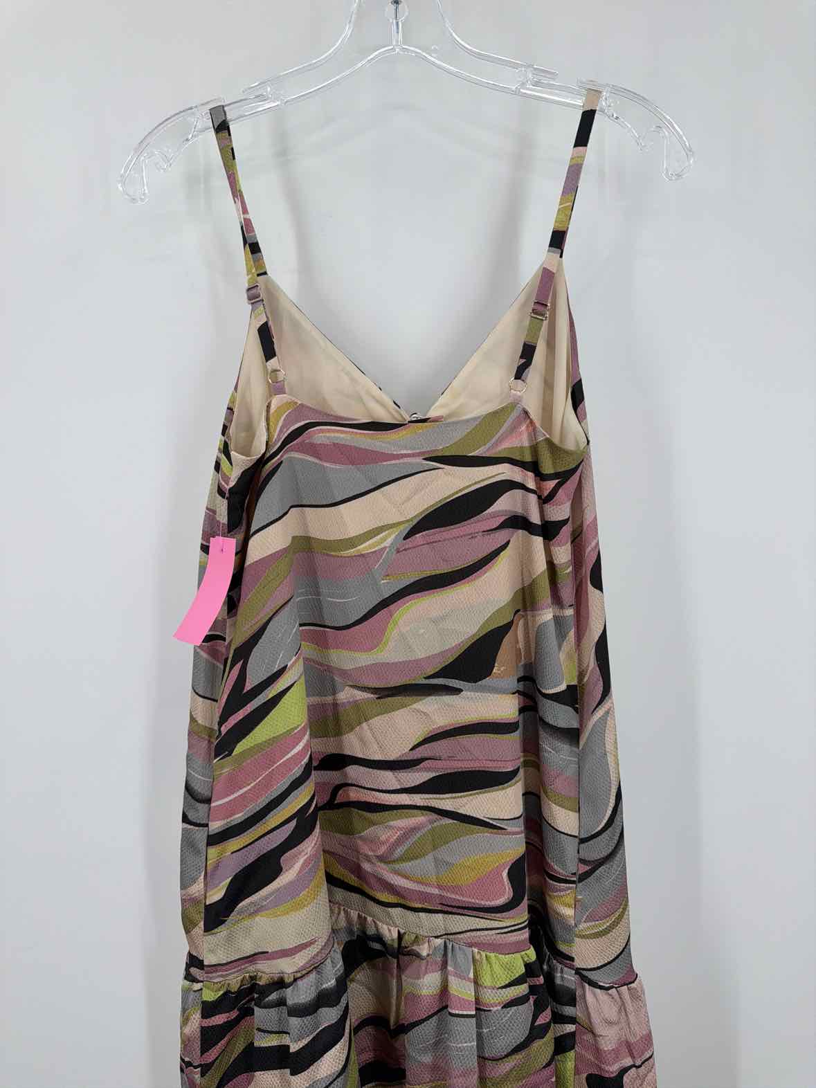 Pre-Owned Ted Baker Pink Size 0/2 Long Sleeveless Dress | True Fashionistas.