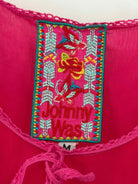 Pre-Owned Johnny Was Pink Size Medium Short Sleeveless Dress | True Fashionistas.