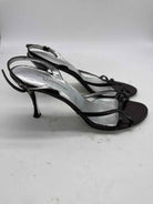 Pre-Owned Dolce & Gabbana Black Size 37.5 Strappy Heels | True Fashionistas.