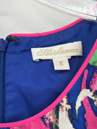 Pre-Owned Shoshanna Blue Size 8 Short Sleeveless Dress | True Fashionistas.