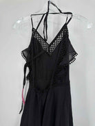 Pre-Owned Charo Ruiz Black Size Small Long Sleeveless Dress | True Fashionistas.