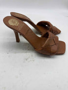 Pre-Owned Vince Camuto Tan Size 8.5 Mule Heels | True Fashionistas.