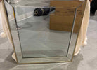Champagne Frame Square Mirror | True Fashionistas.