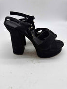 Pre-Owned Salvatore Ferragamo Black Size 6 Platform Heels | True Fashionistas.