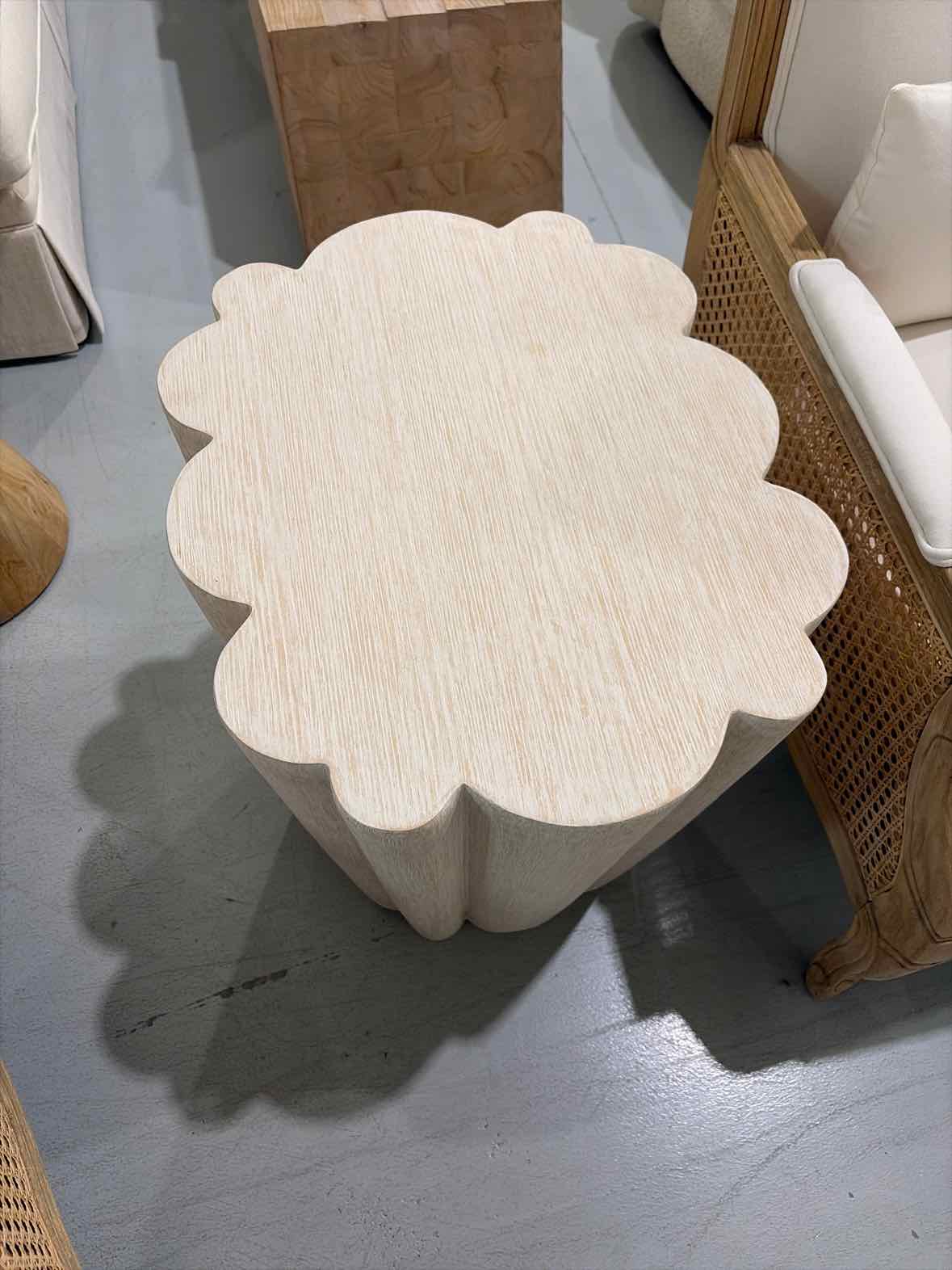 Bree  Tan Side Table | True Fashionistas.