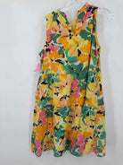 Pre-Owned Loft Yellow Size Large Short Sleeveless Dress | True Fashionistas.