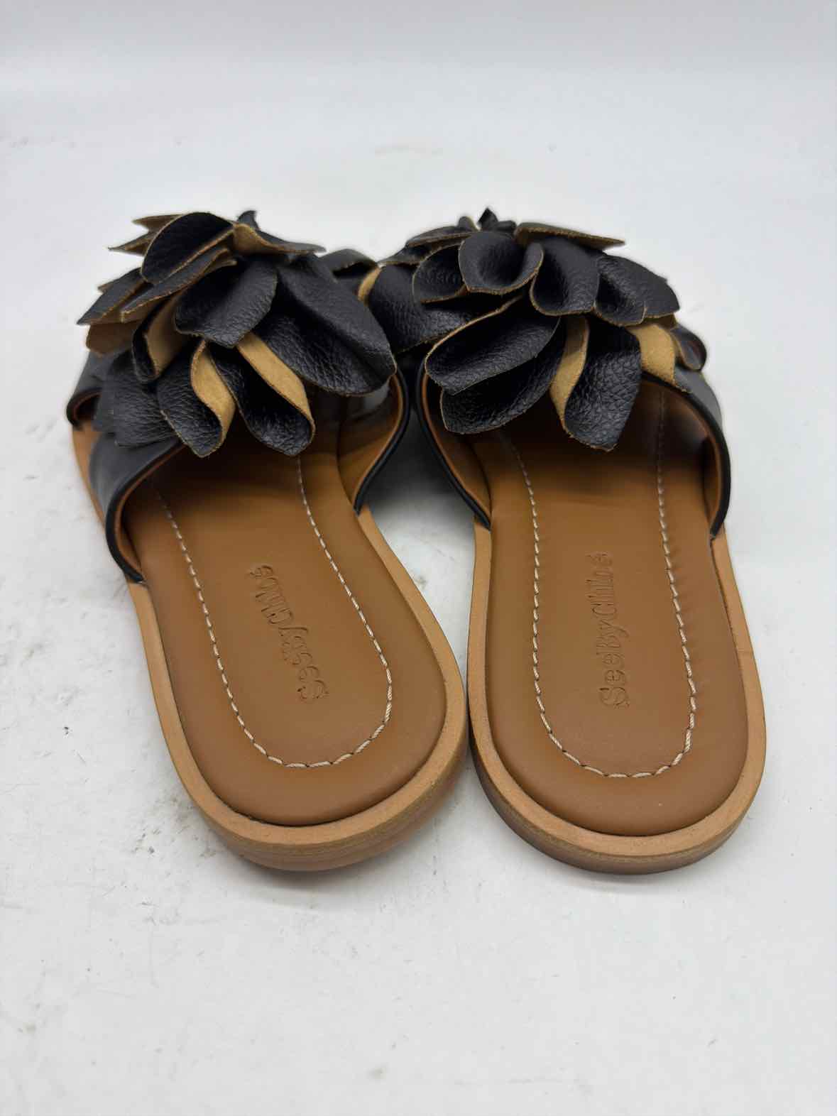 Pre-Owned See By Chloe Black Size 8 Mule Sandals | True Fashionistas.