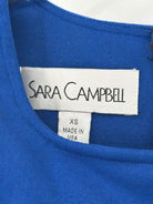 Pre-Owned Sara Campbell Blue Size XS Short Sleeveless Dress | True Fashionistas.